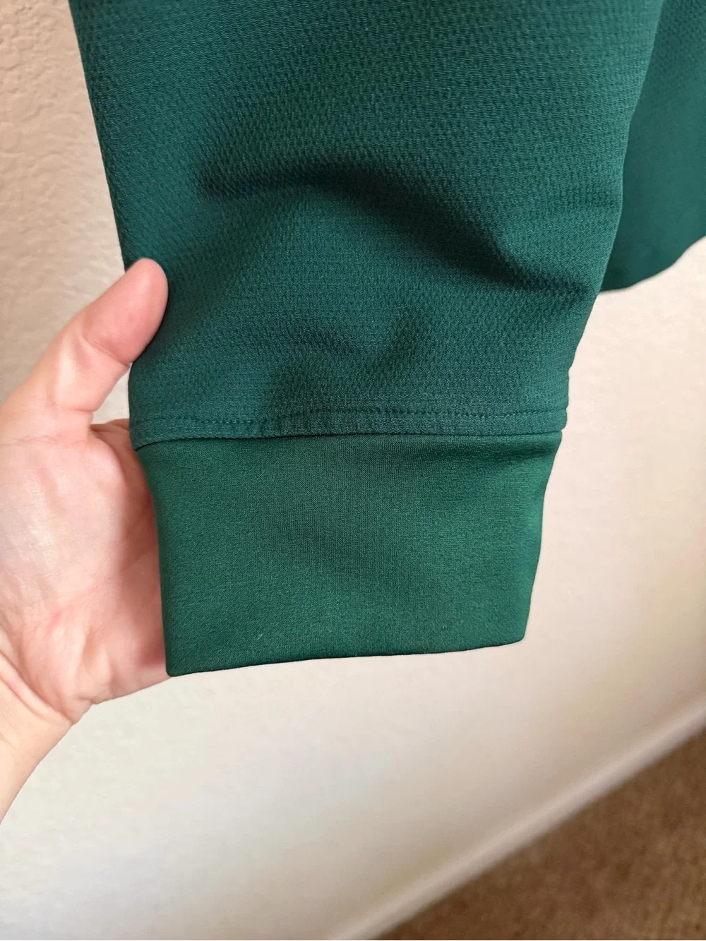 The North Face Men’s Tekno Ridge 1/4 Zip Fleece Hoodie Jacket XL Green